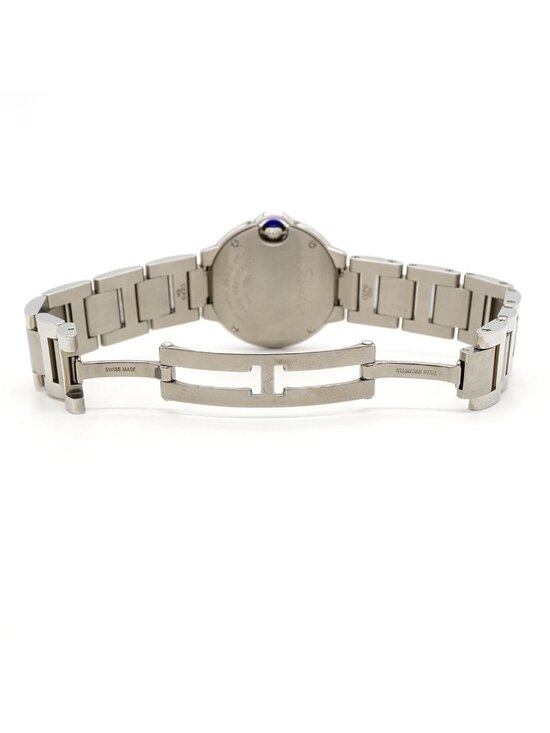 Cartier Ballon Blue Silver Dial Watch